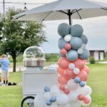 Cotton candy branding mobile churros and cotton candy, snow cones, sno cone, shaved ice vendors frozen cart company, sweet treat vendors perfect for parties and events, balloon vendor, backdrop, branding, churro bar san antonio, austin and dallas tx